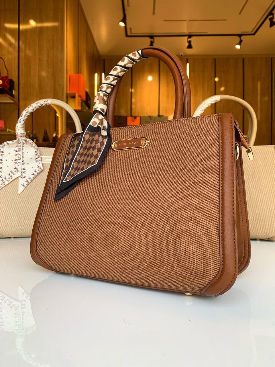 Sac à main CHRISTINA&OLK – Chic quotidien en cuir Veritable | Réf. : SAC-ZH689