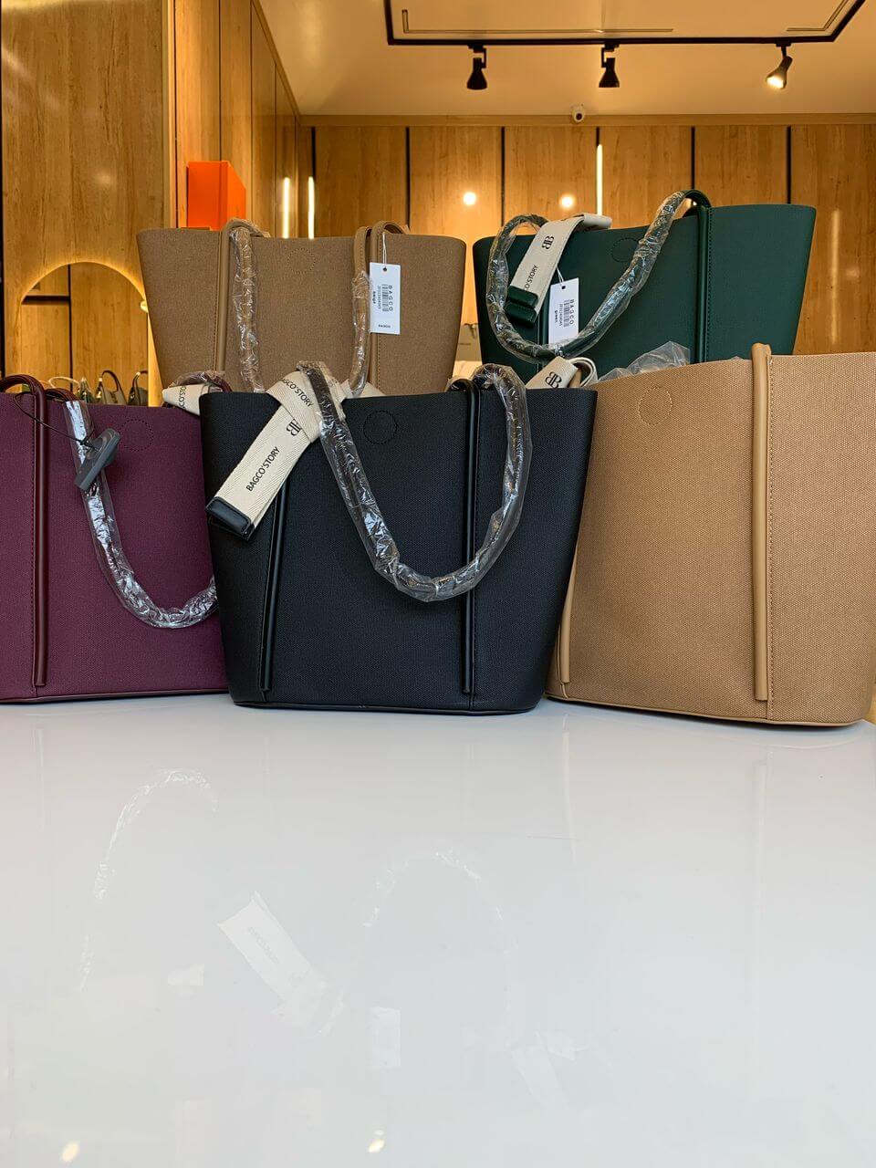Sac cabas BAGCO – Élégance quotidienne en similicuir | Réf. : SAC-4045
